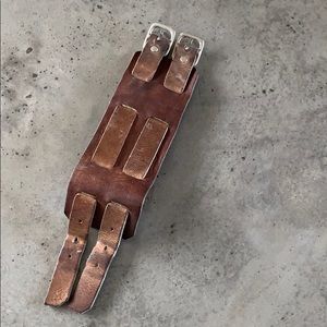Leather cuff bracelet unisex